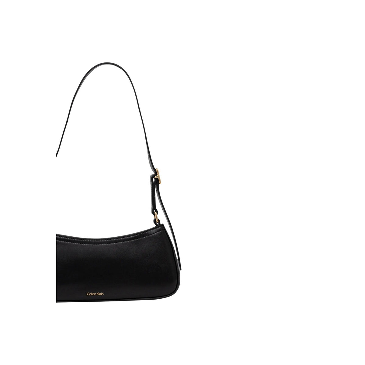 Borsa Calvin Klein Small Shoulder; 51% Poliestere riciclato. Logo CK metallico, chiusura con zip, tracolla regolabile. Design minimalista, compatto ed ecosostenibile.