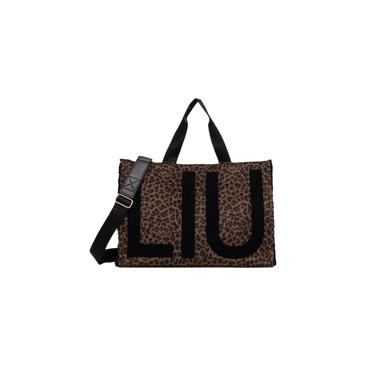 Liu Jo Borsa tote bag grande in tessuto check 40x29x15 cm Donna BAG 2F6037 T0300