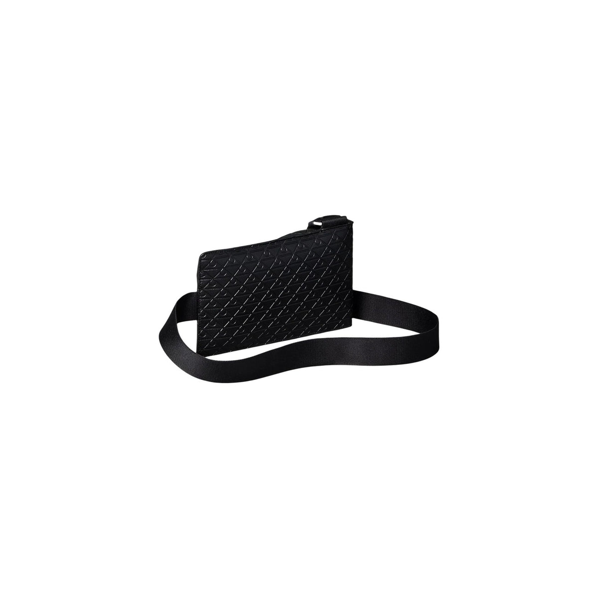Borsa Calvin Klein uomo nera 100% poliuretano 25x15x3 cm - vista posteriore retro con tracolla