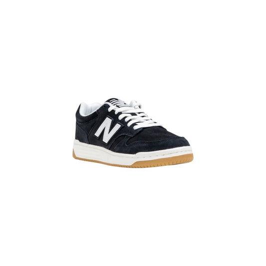 New Balance 480 Sneakers Donna Nere in Pelle 90% e Gomma 10% Basse Heritage Basketball Autunno/Inverno GSB480