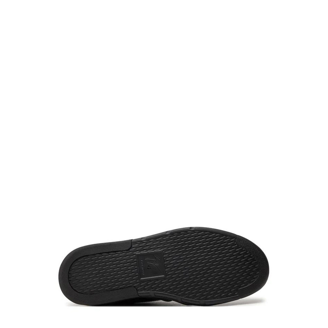 Giuseppe Zanotti Men's Black Sneakers V_30839 - 100% Luxury Leather Shoes