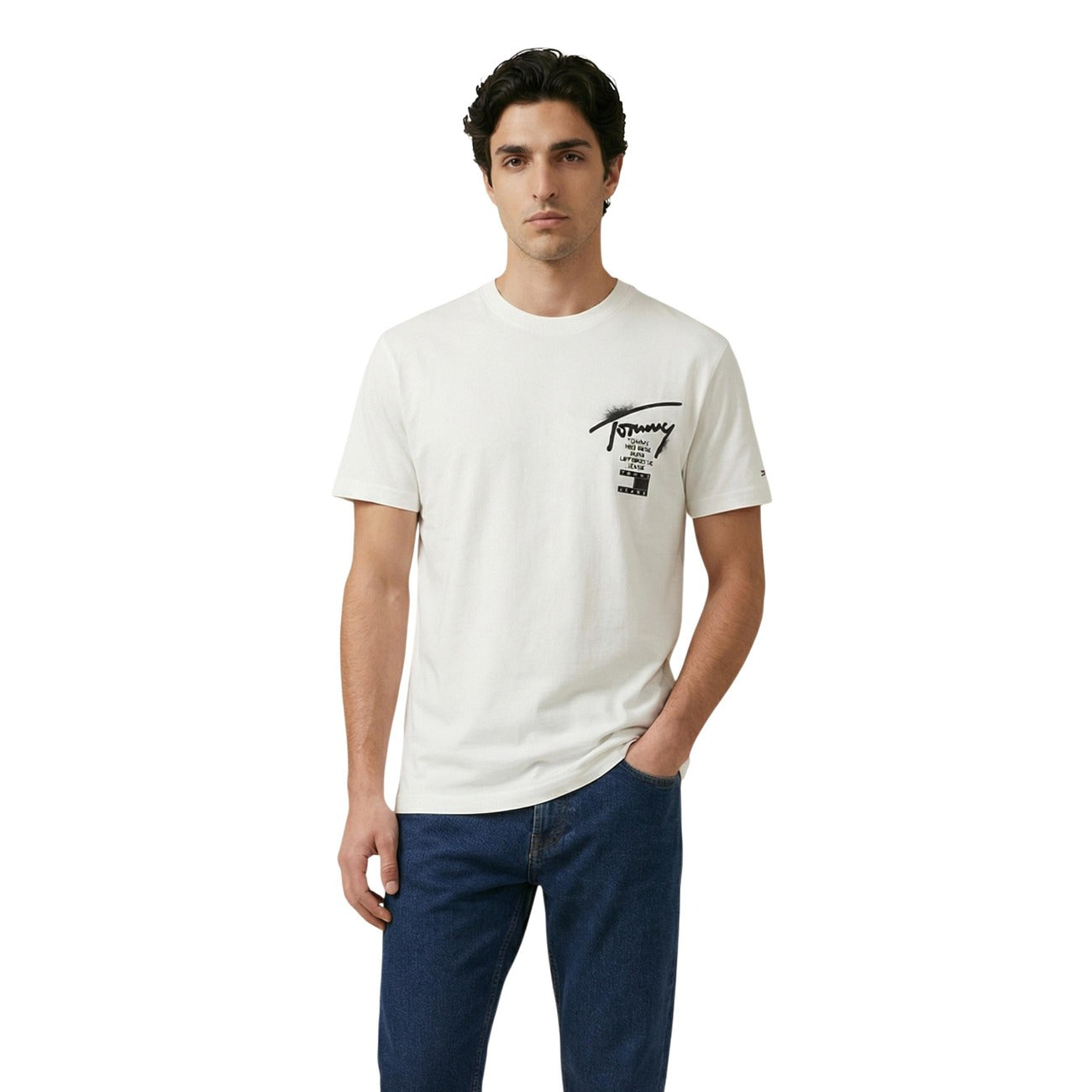 Tommy Hilfiger Jeans T-Shirt CITY TEE maniche corte Uomo DM0DM22553
