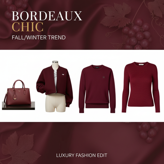 Bordeaux: Il Colore Must-Have della Stagione