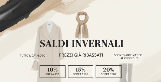 Saldi Invernali 2026: Sconti fino al 20% su Tutto il Catalogo