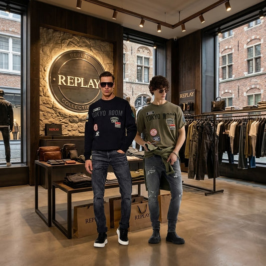 Replay Uomo: Jeans, T-Shirt, Camicie e Capispalla su Riflesso Fashion