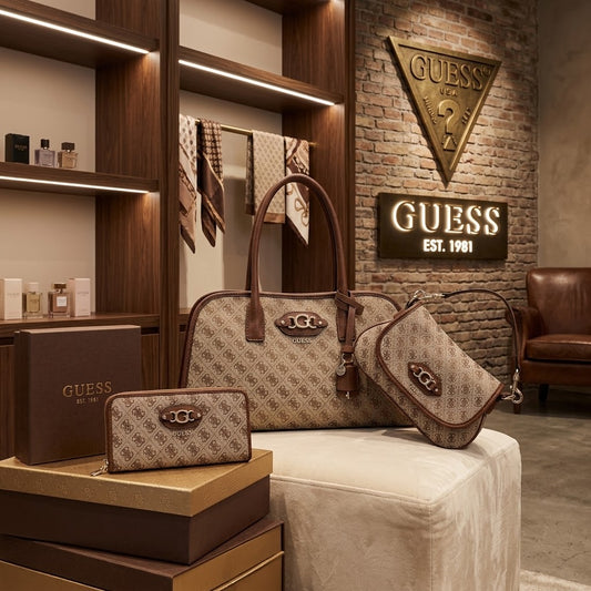 Guess Collezione Samantha Donna: Borsa Girlfriend e Portafoglio Maxi su Riflesso Fashion