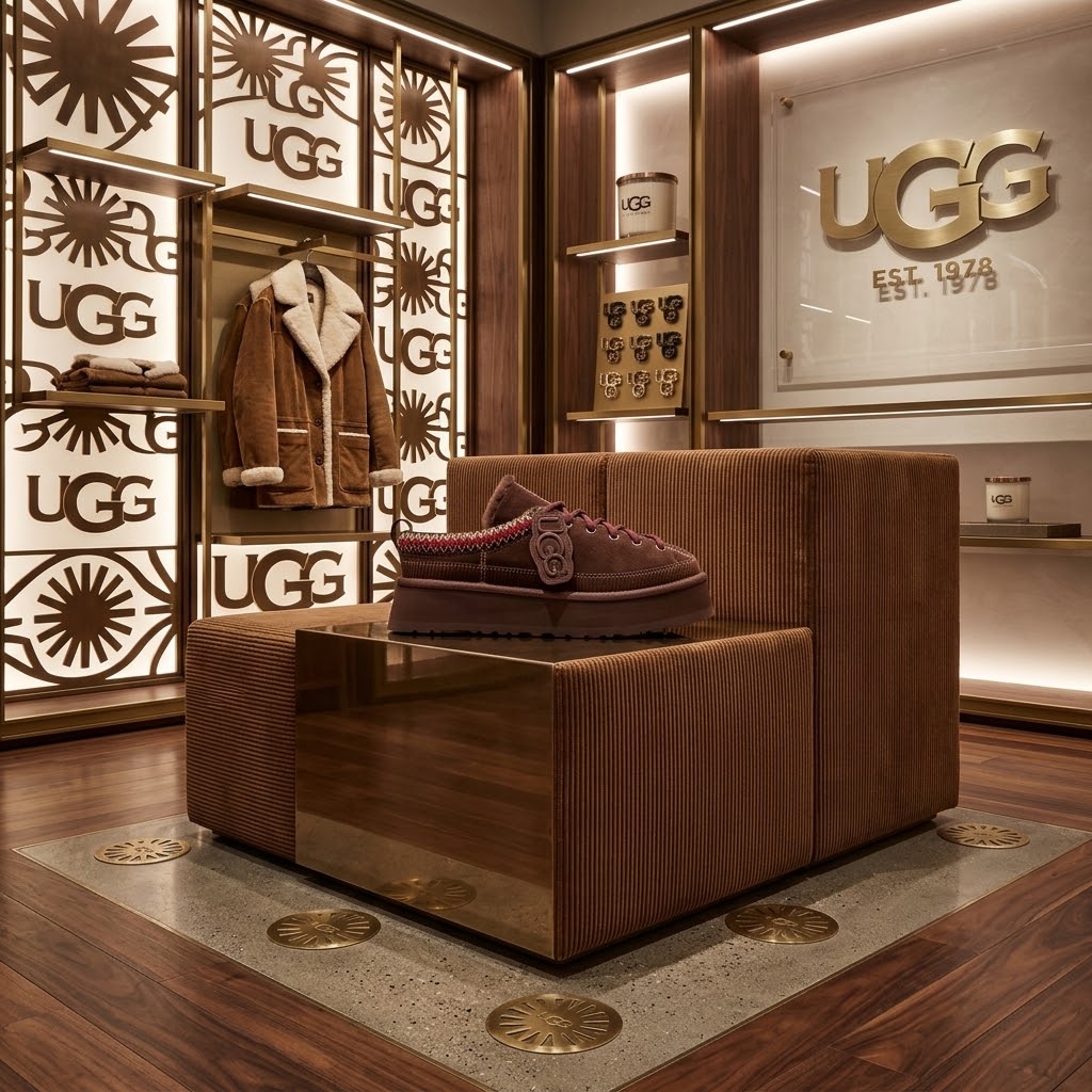 UGG Ciabatte Stringate Heritage Donna HERITAGE LACE-UP SLIPPER su Riflesso Fashion
