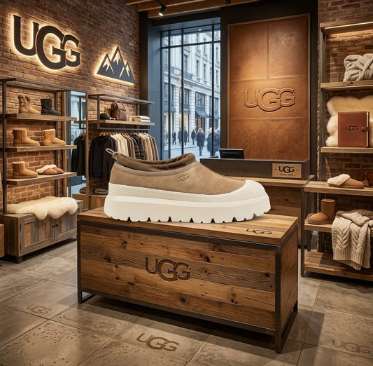 UGG Tasman Weather Hybrid unisex: sabot beige, dettagli e idee outfit