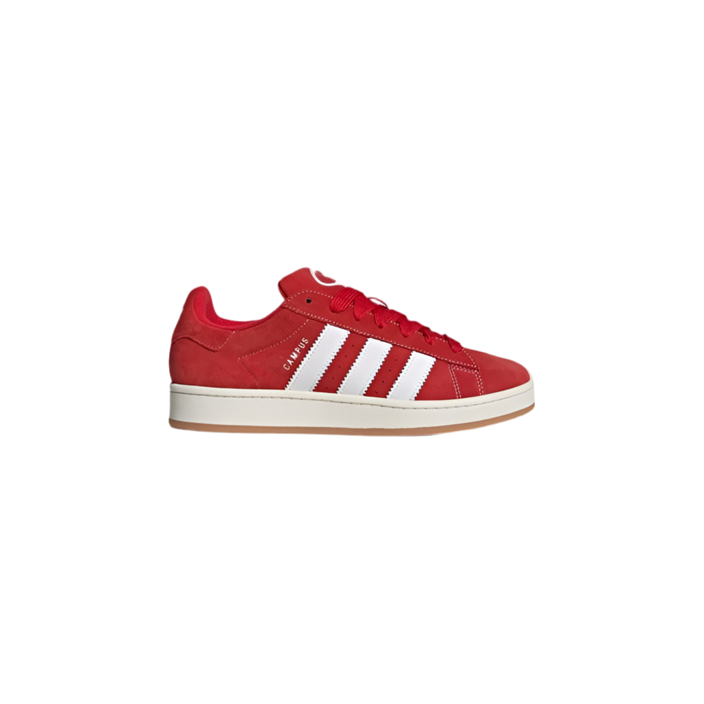 Adidas Campus Sneakers Uomo Rosse H03474 - Scarpe Poliuretano 100%