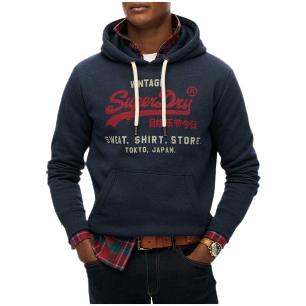 Superdry Felpa con cappuccio Uomo