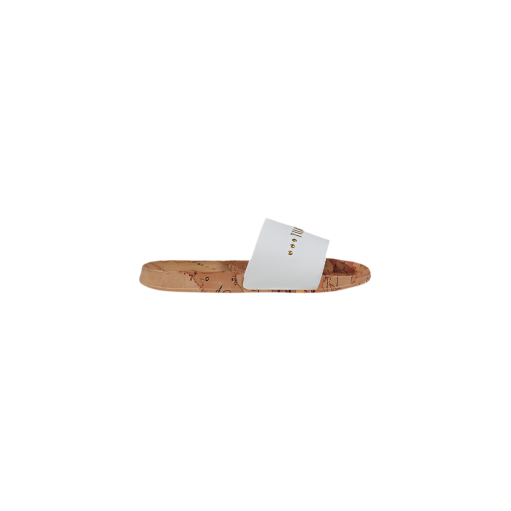 Alviero Martini Prima Classe Ciabatte Donna Bianco Suola Gomma 100% Poliuretano Primavera/Estate N 2196 0289