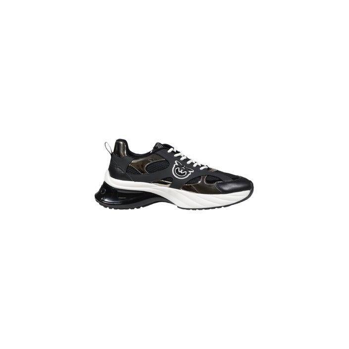 Pinko Sneakers Donna in Pelle 100% con Stampa Basse Suola Gomma Primavera/Estate SS0067E022