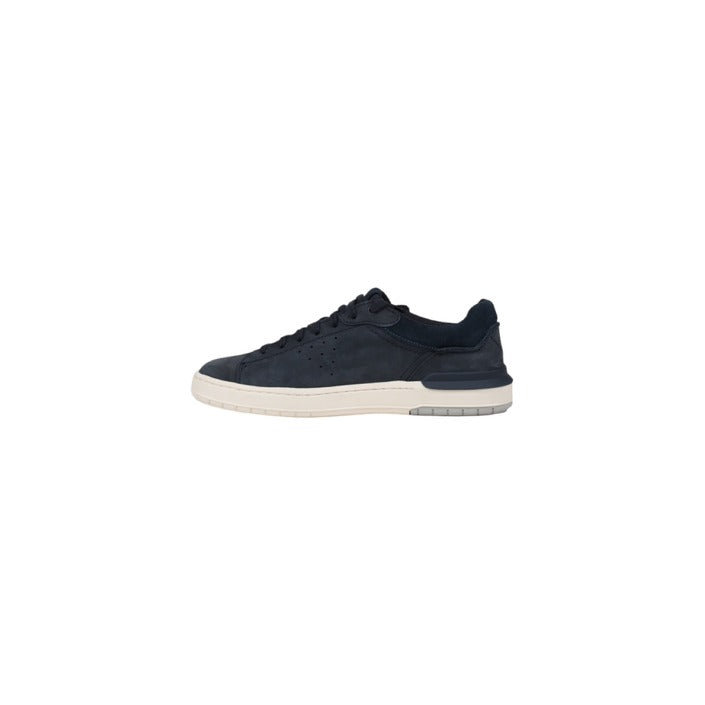 Clarks Sneakers Uomo Blu 26181323 - Scarpe Pelle 100% Premium