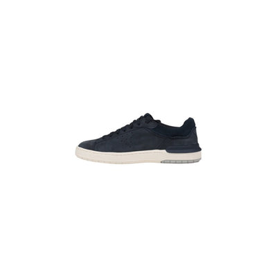 Clarks Sneakers Uomo Blu 26181323 - Scarpe Pelle 100% Premium
