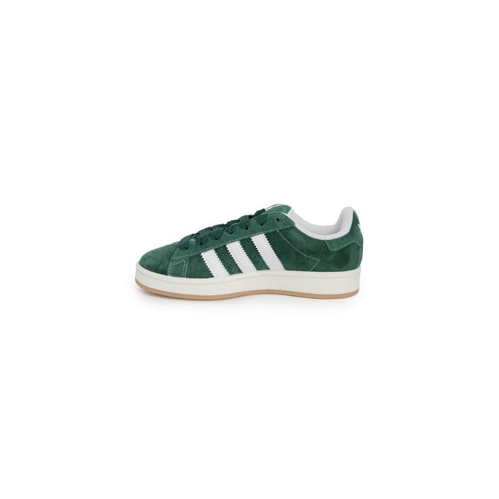 Adidas Campus Sneakers Uomo Verdi H03472 - Scarpe Camoscio 100%