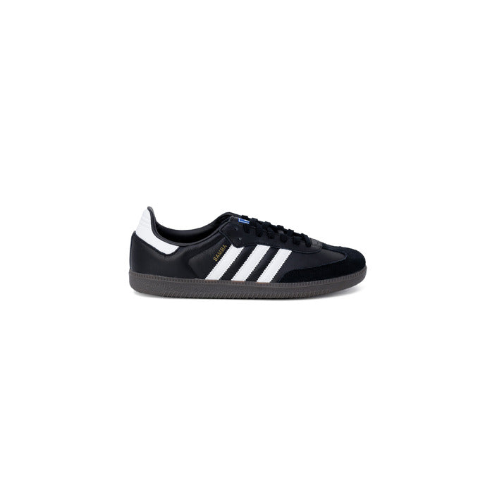 Adidas Samba Sneakers Unisex Nere B75807 - Scarpe Pelle 100% Heritage