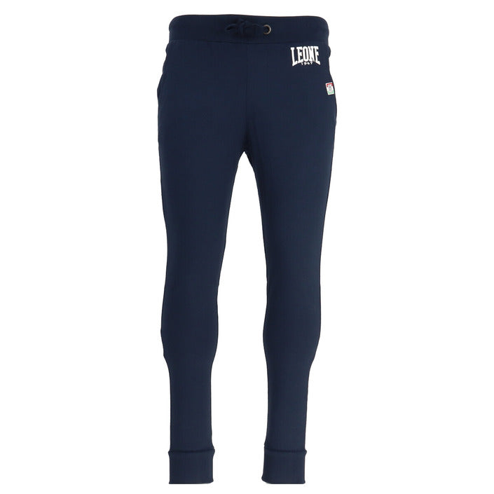 Pantaloni Sportivi Uomo Leone 1941 Blu Stampa 100% Cotone - Comfort e Stile ✨