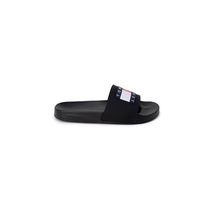 Tommy Hilfiger Jeans Ciabatte Donna Rosa Stampa Gomma 30% Poliuretano 70% Primavera Estate EN0EN02115
