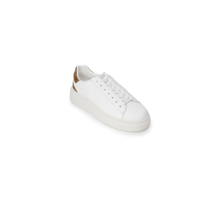 Guess Sneakers Donna Bianche in Gomma 20% e Poliuretano 80% Basse Sportive Autunno/Inverno FLJELB FAL12