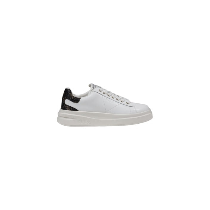 Guess Sneakers Donna Bianche in Gomma 20% e Poliuretano 80% Basse Sportive Autunno/Inverno FLJELB FAL12