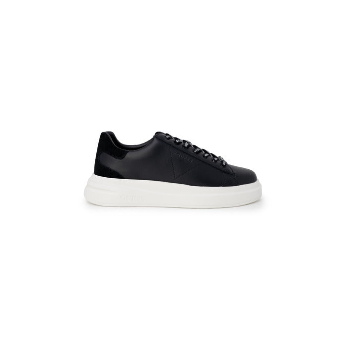 Guess Sneakers ELBA stringhe logate Uomo Nere FMPVIB SUE12 - Scarpe Poliuretano 80% Premium
