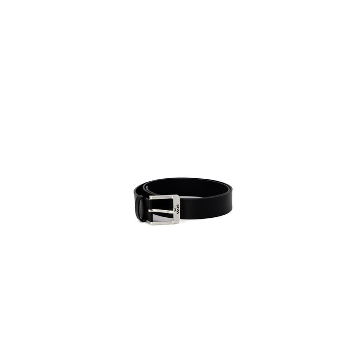 Boss Cintura Uomo Marrone Fibbia Pelle 100% 122x5x0.3 cm Primavera Estate 50512795