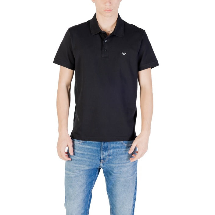 Emporio Armani Underwear Polo Uomo Blu Bottoni Colletto Polo Scollo Tondo Maniche Corte 94% Cotone 6% Elastan Primavera/Estate EM001380 AF12331