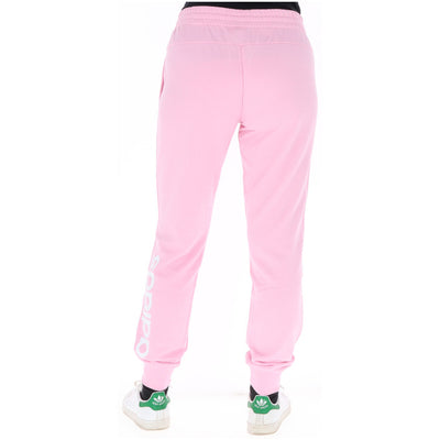 Pantaloni Sportivi Donna Adidas Rosa Stampa Cotone - Stile Casual