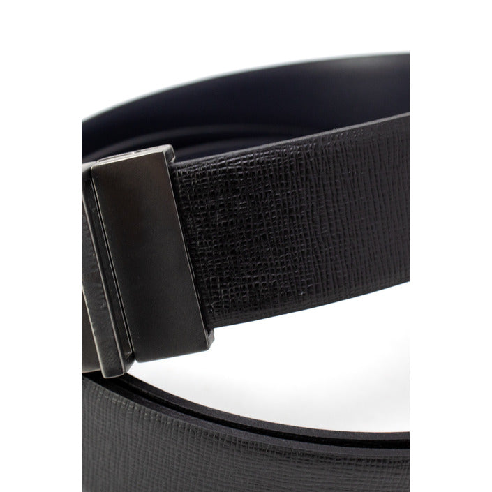 Antony Morato Cintura Uomo Nero Fibbia Monocromo Pelle 100% Primavera Estate MMBE00381-LE100105