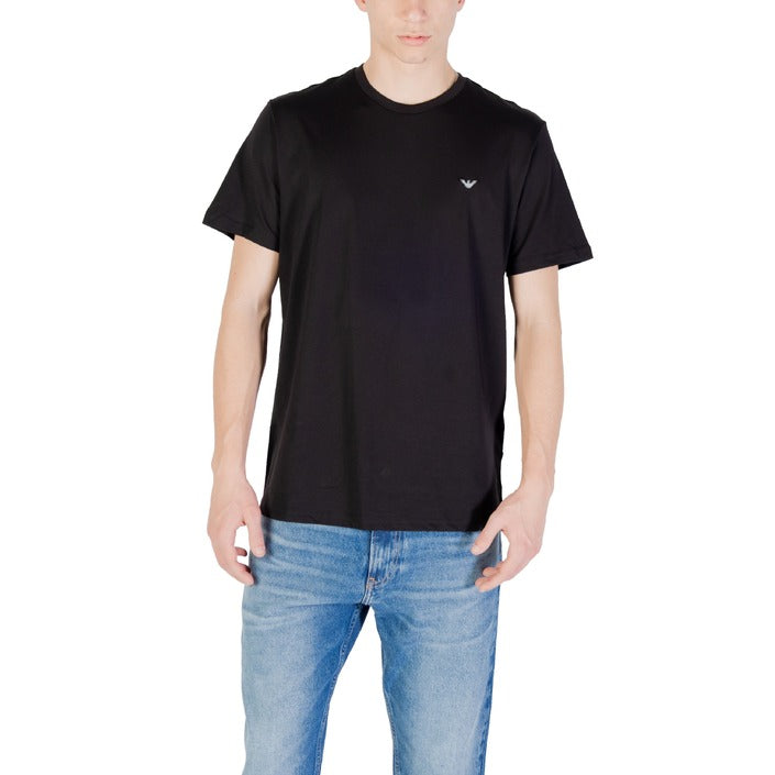 Emporio Armani Underwear T-Shirt Uomo Bianca Manica Corta Scollo Tondo 100% Cotone Primavera/Estate EM000574 AF12331