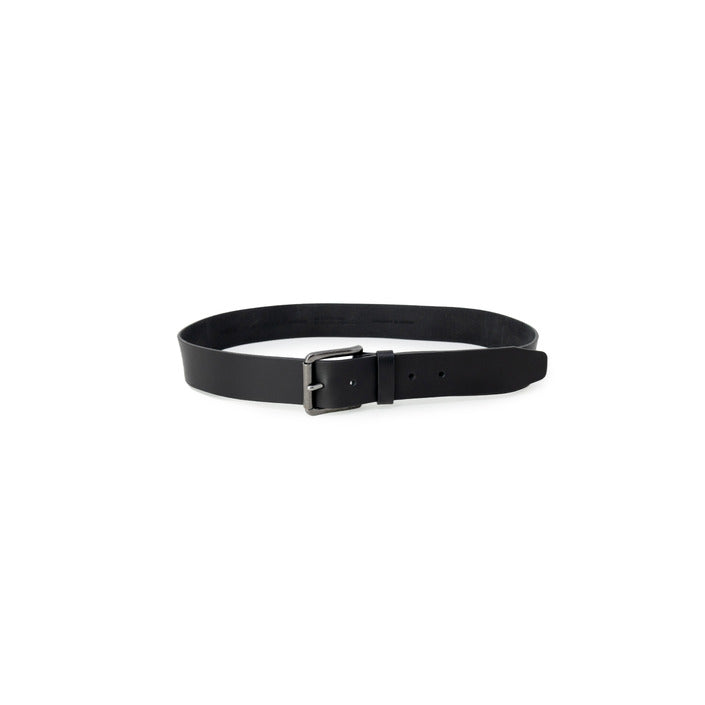 Boss Cintura Uomo Nero Fibbia Pelle 100% 108x4x0.05 cm Autunno Inverno 50491889