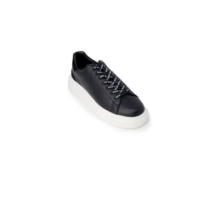 Guess Sneakers ELBA stringhe logate Uomo Nere FMPVIB SUE12 - Scarpe Poliuretano 80% Premium