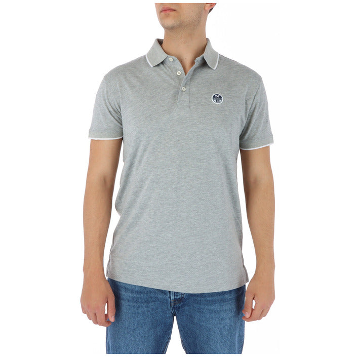 North Sails Polo Uomo Blu Colletto Polo Maniche Corte 100% Cotone Primavera/Estate 902409