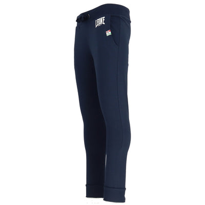 Pantaloni Sportivi Uomo Leone 1941 Blu Stampa 100% Cotone - Comfort e Stile ✨