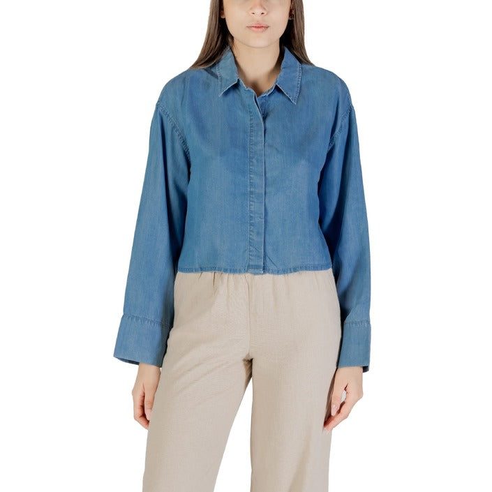 Only Camicia di jeans manica lunga Donna