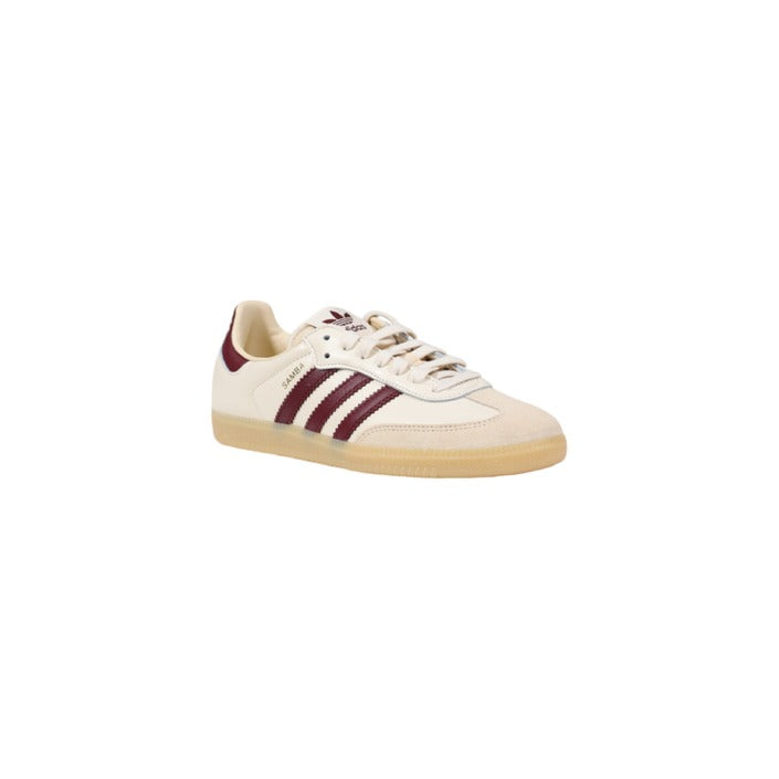 Adidas Samba Sneakers Uomo Beige JS3830 - Scarpe Pelle 100% Heritage