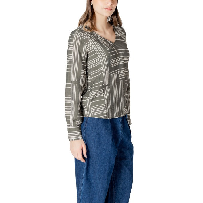 Jacqueline De Yong Blusa manica lunga Donna