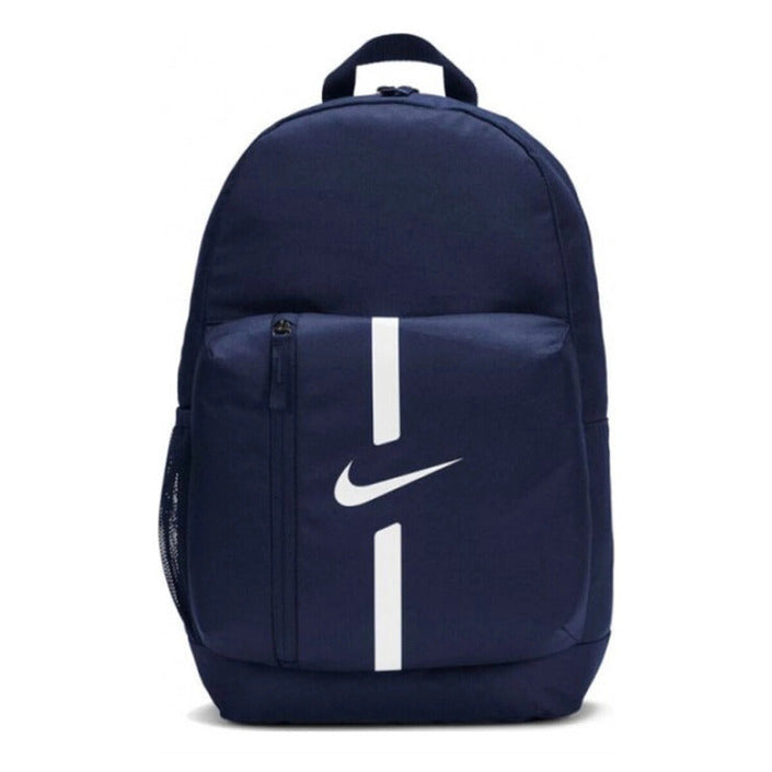 Nike Zaino Uomo Blu in Poliestere 100% con Cerniera Tasca Esterna Stampa 39x45x8 cm DA2571