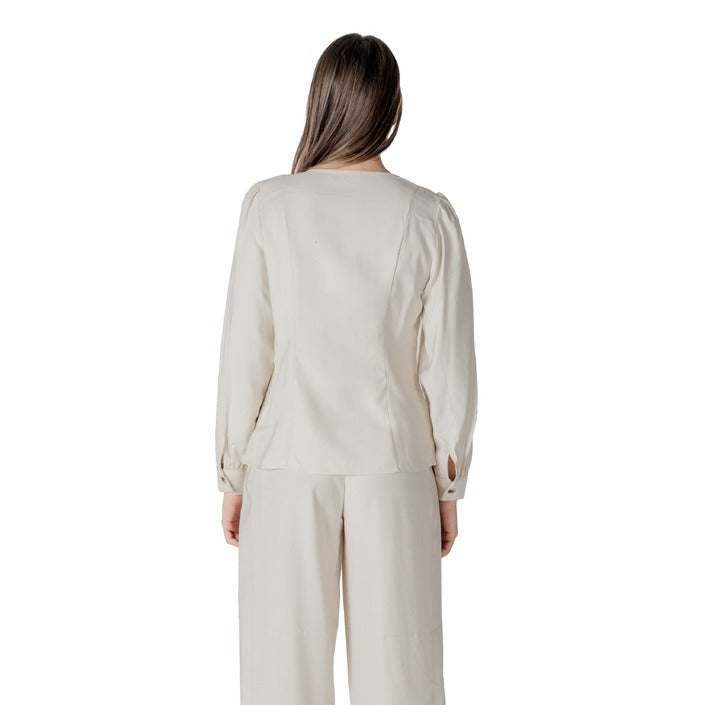 Vila Clothes Blusa manica lunga Donna