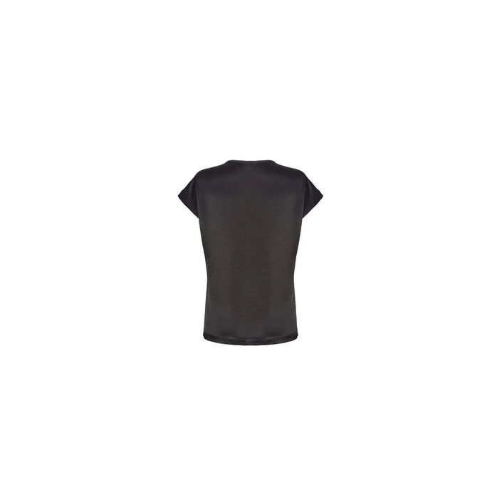Pinko Blusa Donna Nero Scollo Tondo 91% Acetato 9% Poliestere Primavera/Estate B_44732