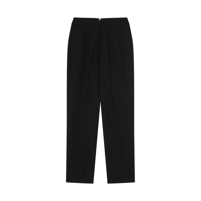 Pinko Pantaloni Donna Nero Tasche Anteriori 98% Poliestere 2% Elastan Primavera/Estate B_44903