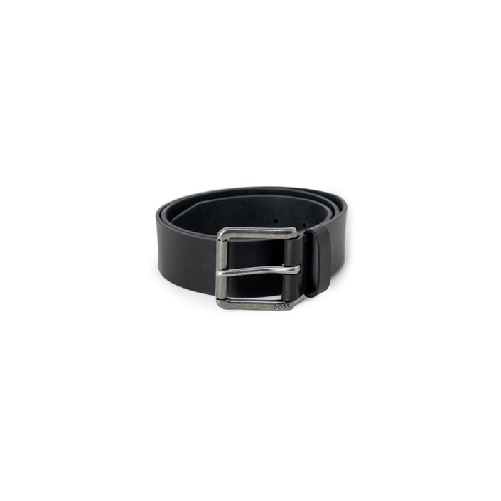 Boss Cintura Uomo Nero Fibbia Pelle 100% 108x4x0.05 cm Autunno Inverno 50491889