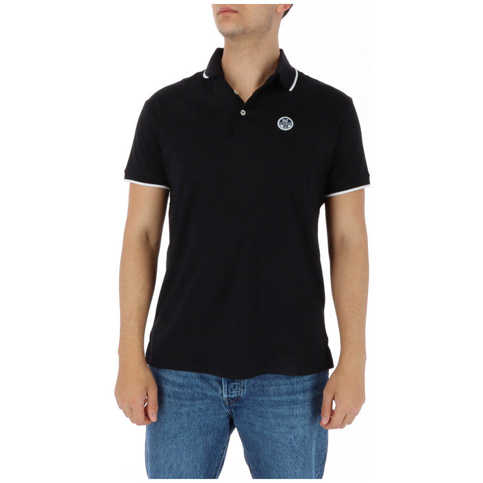 North Sails Polo Uomo Blu Colletto Polo Maniche Corte 100% Cotone Primavera/Estate 902409