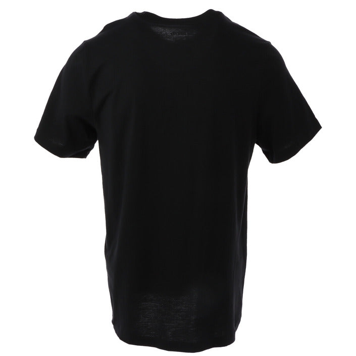 Nike T-Shirt Uomo Nera Stampa Manica Corta Scollo Tondo 100% Cotone Primavera/Estate AR5006-011