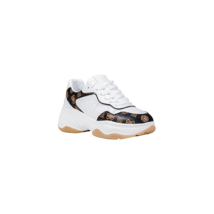Sneakers Donna Guess Bianche Multicolor - Luxury Sportswear