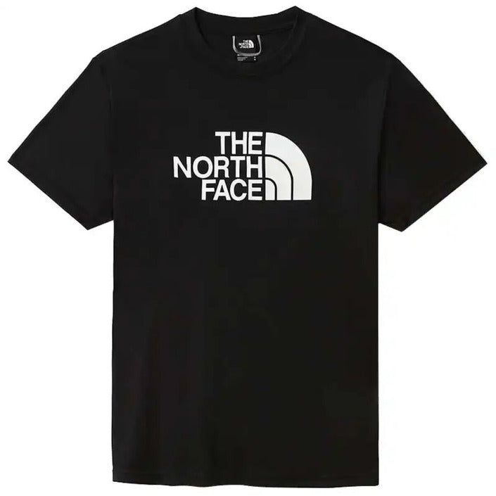 The North Face T-Shirt Uomo Nero Stampa Maniche Corte Scollo Tondo Cotone 100% T92TX4LA9
