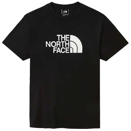 The North Face T-Shirt Uomo Nero Stampa Maniche Corte Scollo Tondo Cotone 100% T92TX4LA9