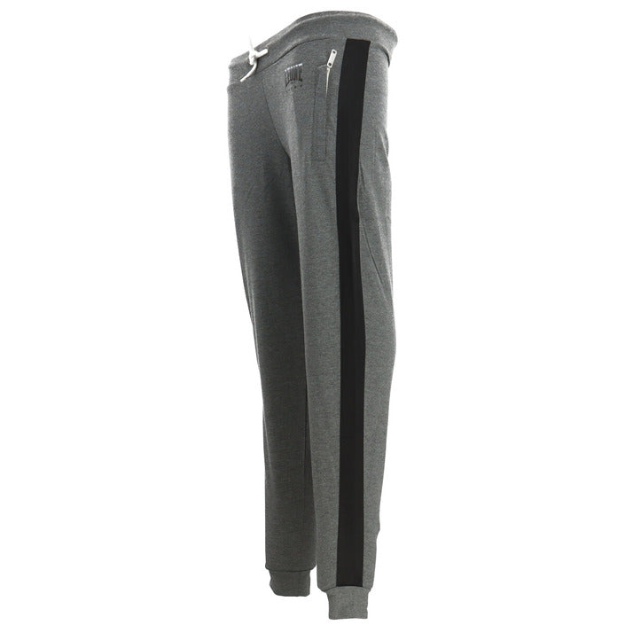Pantaloni Sportivi Donna Leone 1941 Grigi Cotone Elastan - Stile Casual