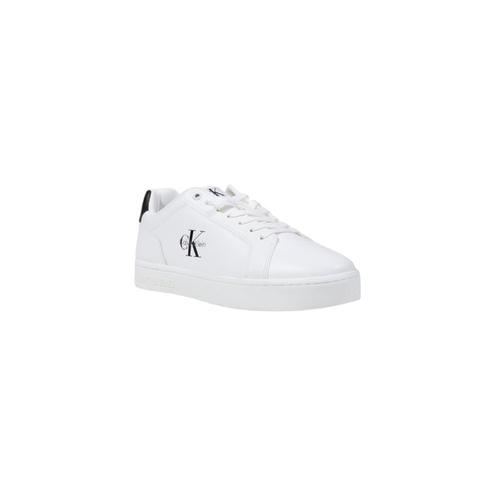 Calvin Klein Jeans Sneakers Uomo Bianche YM0YM01369 - Scarpe Pelle 100%