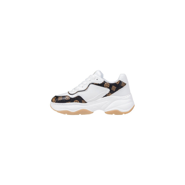 Sneakers Donna Guess Bianche Multicolor - Luxury Sportswear